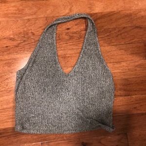BRANDY MELVILLE GRAY HALTER